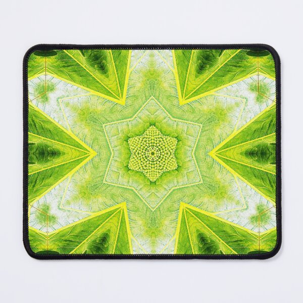 Item preview, ABSTRACT PAINTED GEOMETRIC ART BREADFRUIT PATTERN WITH LEAVES. designed and sold by Ralek.