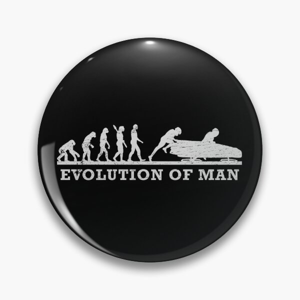 Item preview, Snow Sled Funny Evolution of Man designed and sold by rafaeltto.