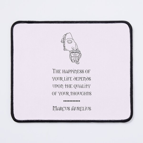 Item preview, Copy of Marcus Aurelius - Stoic Caesar - The happiness of your life depends on the quality of your thoughts..- Stoicism quote designed and sold by ArcFoundationCo.