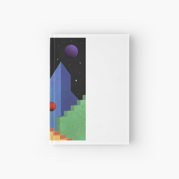 Vivid Colors Painting Where Geometry Rules! Hardcover Journal