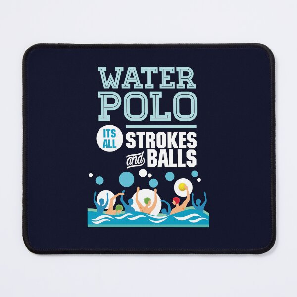 Item preview, Water Polo It's All Strokes And Balls designed and sold by jaygo.