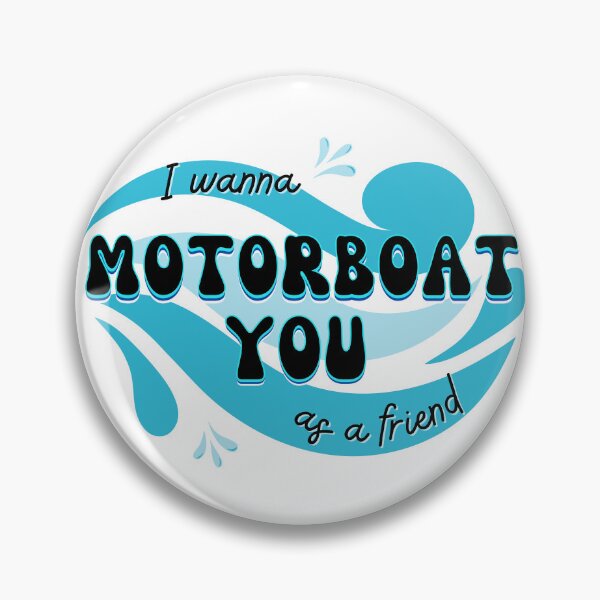 Item preview, Motorboat as a Friend designed and sold by PixiesPlace.
