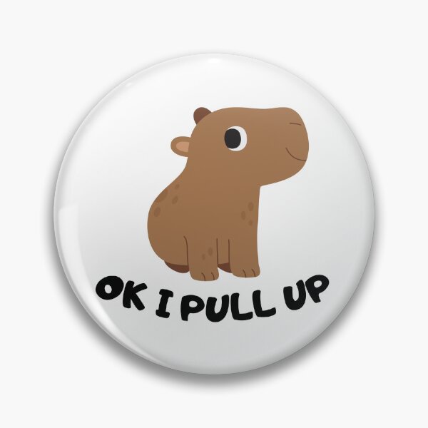 Item preview, Baby Capybara - Ok I Pull Up designed and sold by SimpleUniverse.