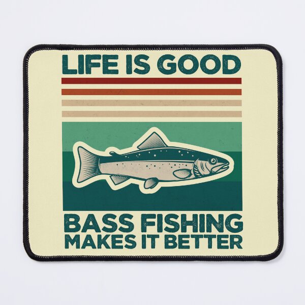 Item preview, New Bass Fishing Lovers Retro Style designed and sold by Giichi10.