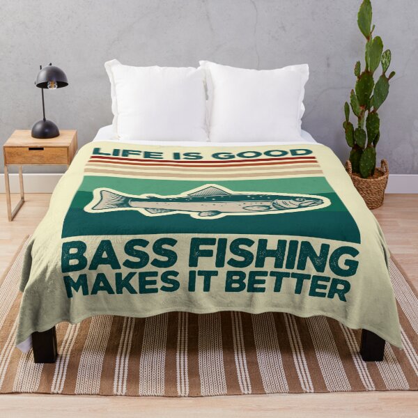 Item preview, New Bass Fishing Lovers Retro Style designed and sold by Giichi10.