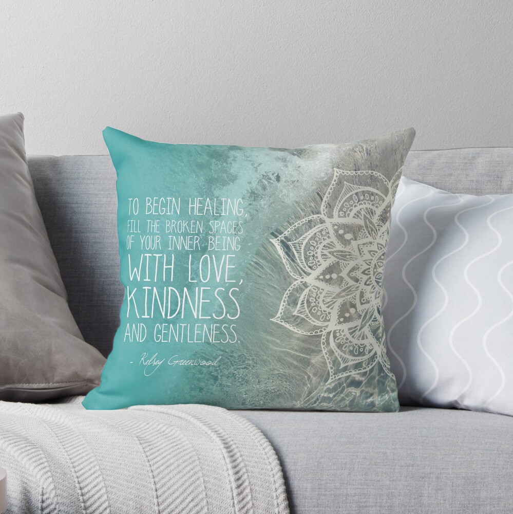 Lost For Words - October 2015 Throw Pillow