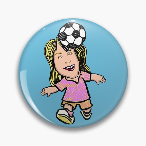 Item preview, Soccer Header ~  designed and sold by Jeanine King.