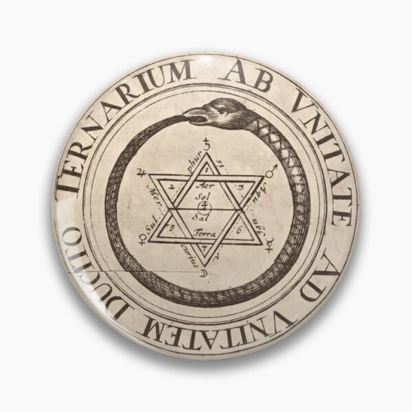 Item preview, Symbol for the processes of Alchemy by John Michaelis Faustii  designed and sold by Seek & Ye Shall Find.
