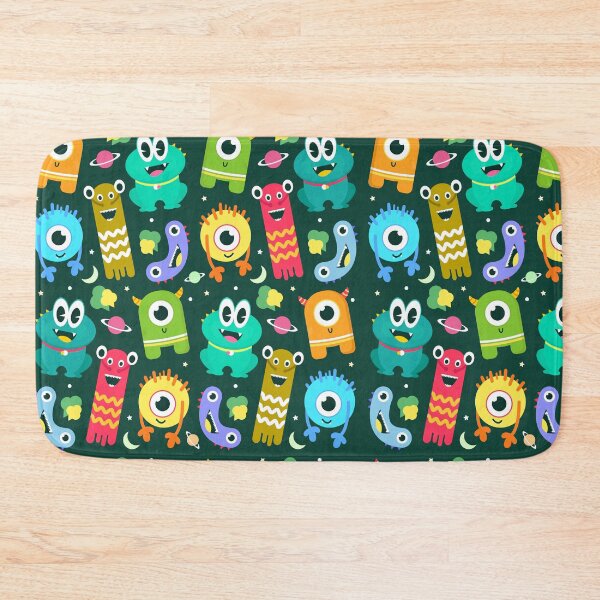 Item preview, Kids Monsters Pattern designed and sold by NobleForte.