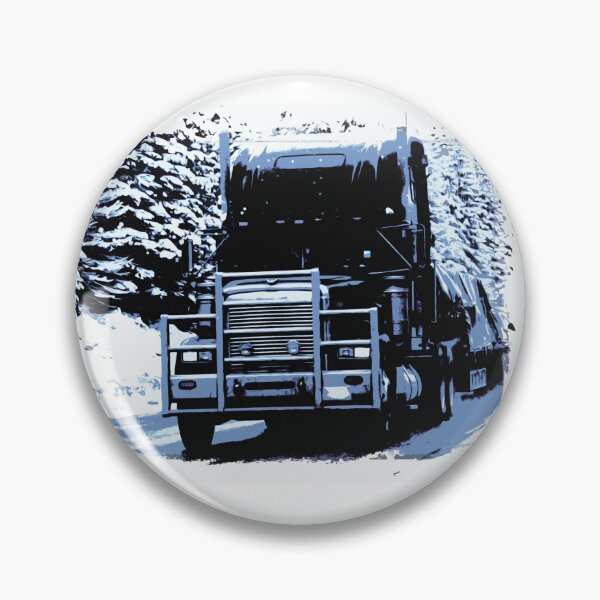 Artikelvorschau, Winter Warrior - Fernfahrer entworfen und verkauft von NaturePrints.