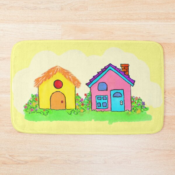 Item preview, "King Leo's Village Houses" designed and sold by gigiamal.
