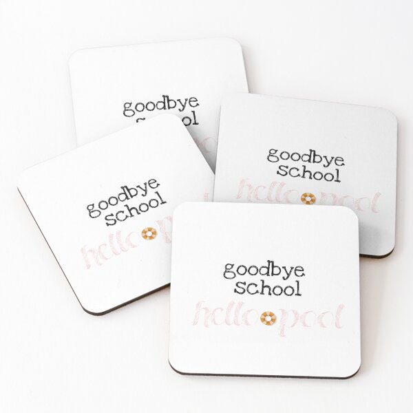 Item preview,  Goodbye School Hello Pool designed and sold by JustBeCoooool.