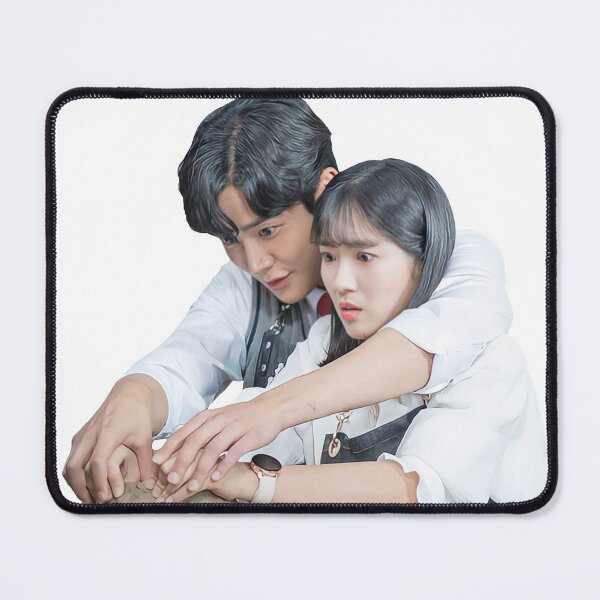Item preview, Kim Hyeyoon and Rowoon as Eun Dan Oh and Haru in Extraordinary You Kdrama designed and sold by purelyasiashop.