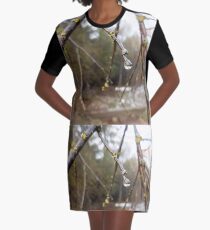 Droplet Graphic T-Shirt Dress