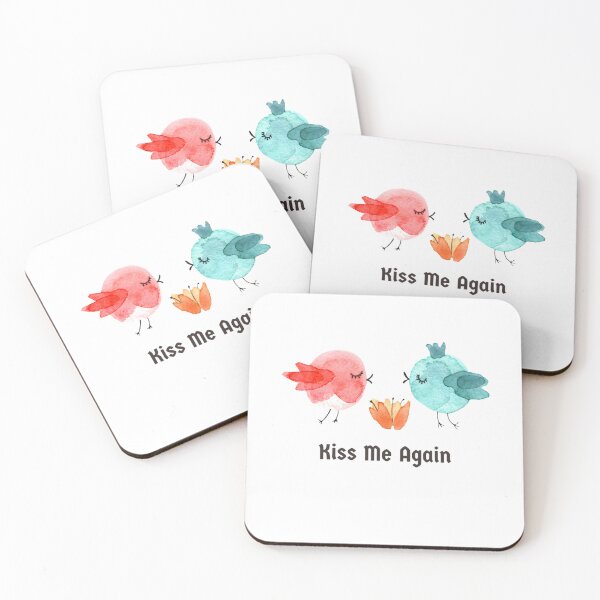 Artikelvorschau, kiss me again entworfen und verkauft von Shubatdesigns.