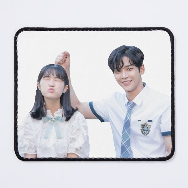 Item preview, Kim Hyeyoon and Rowoon as Eun Dan Oh and Haru in Extraordinary You Kdrama designed and sold by purelyasiashop.