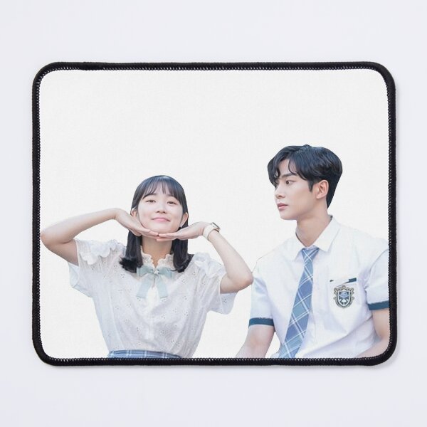 Item preview, Kim Hyeyoon and Rowoon as Eun Dan Oh and Haru in Extraordinary You Kdrama designed and sold by purelyasiashop.