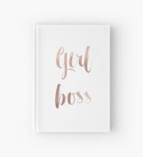 Girl Boss - Roségold Notizbuch