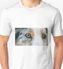 Australian Shepherd Blue Merle Eye Unisex T-Shirt