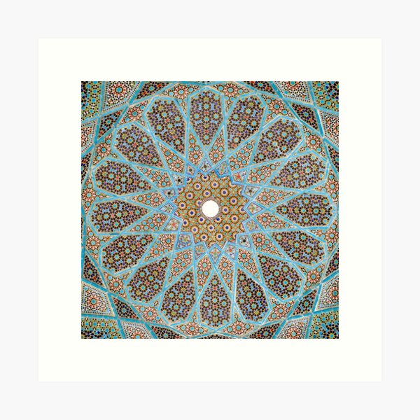 Item preview, iran tiles mosaic boho bohemian  designed and sold by StudioAkubi.
