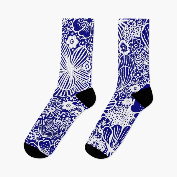 Item preview, Infinite Garden in navy designed and sold by studioanalog.