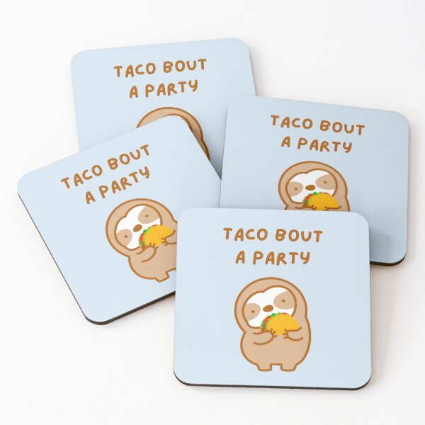 Item preview, Taco About A Party Sloth  designed and sold by theslothinme.
