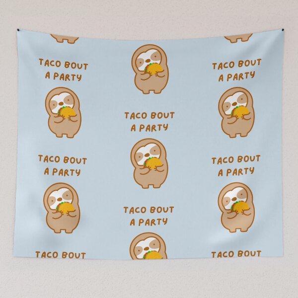 Item preview, Taco About A Party Sloth  designed and sold by theslothinme.