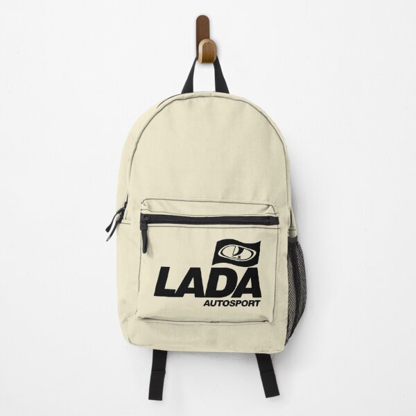 Item preview, Lada Autosport with flag logo (black) designed and sold by VEB Ostladen.