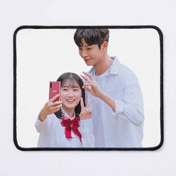 Item preview, Kim Hyeyoon and Rowoon as Eun Dan Oh and Haru in Extraordinary You Kdrama designed and sold by purelyasiashop.