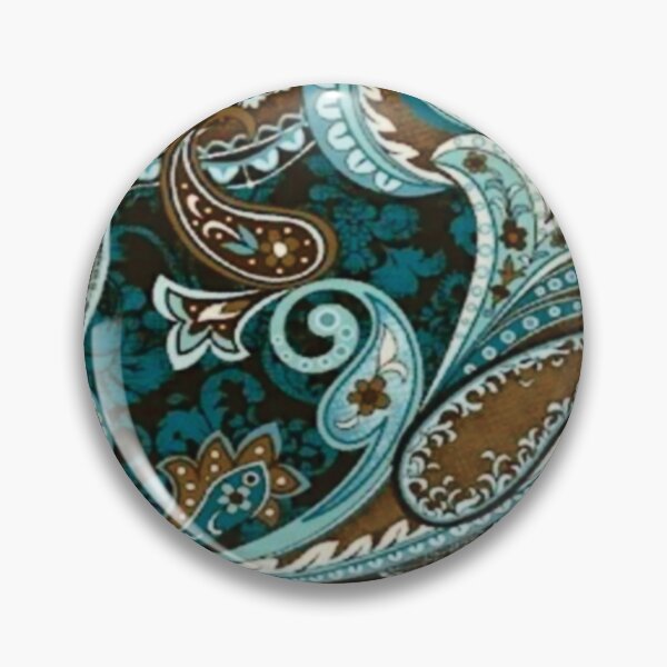 Item preview, Marrón Turquesa Vintage Paisley 2022 designed and sold by Gerson Ramos.