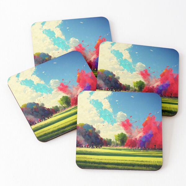 Item preview, Colour painting field style designed and sold by maphilosophie.