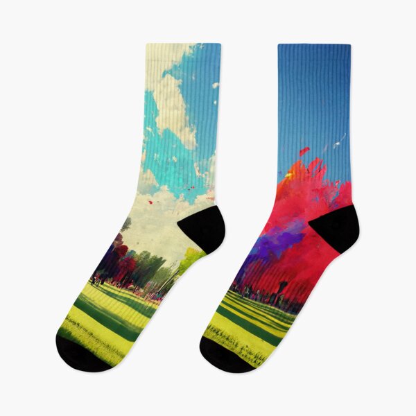 Item preview, Colour painting field style designed and sold by maphilosophie.