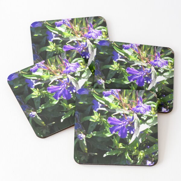 Item preview, Purple lobelias designed and sold by greentiger1.