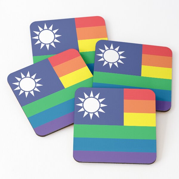 Item preview, Taiwan LGBT Pride Flag designed and sold by putaflagonit.
