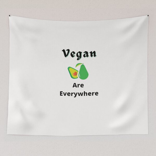 Item preview, Vegan Are Everywhere | World Vegetarian Day - Funny and cute T-Shirts Quotes designed and sold by Designspot2020.