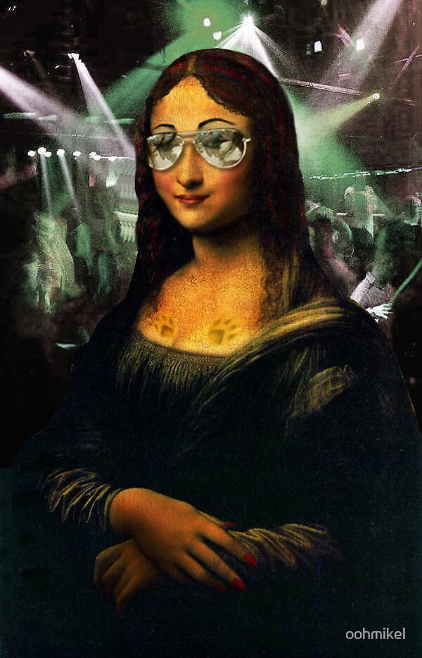 "Modern Mona Lisa" by oohmikel Redbubble