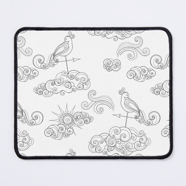 Item preview, Noncolored Fairytale Weather Forecast Print designed and sold by lissantee.