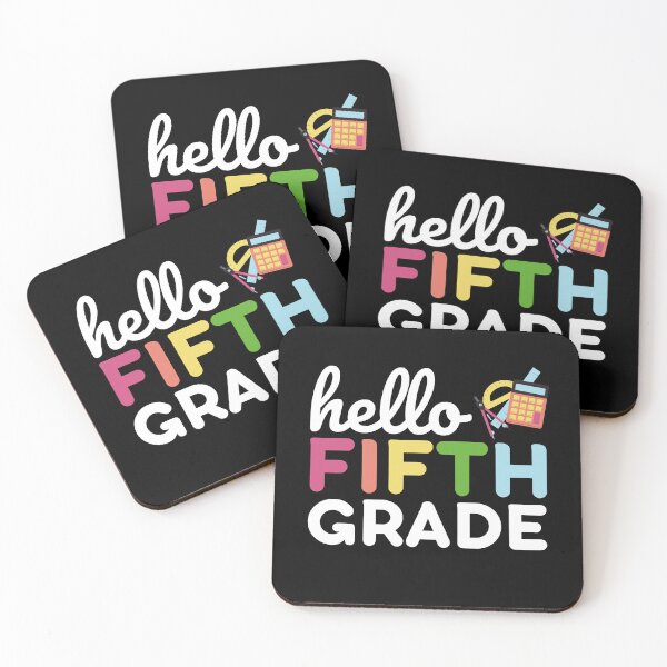 Item preview, Hello Fifth Grade designed and sold by Beezi Graphix.