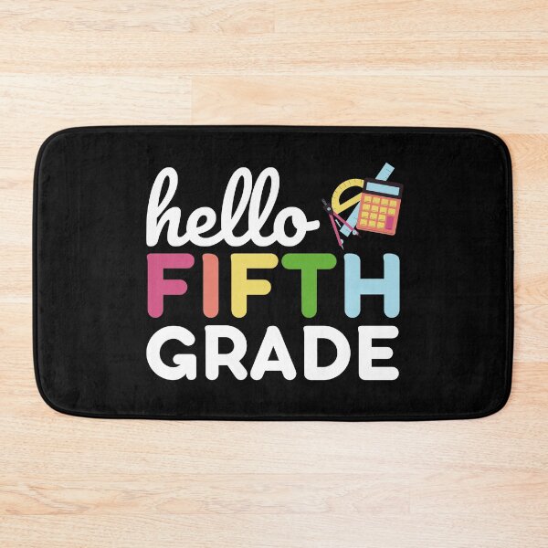Item preview, Hello Fifth Grade designed and sold by Beezi Graphix.