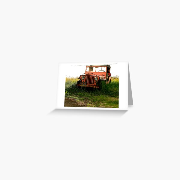 Auto Retirement Greeting Card