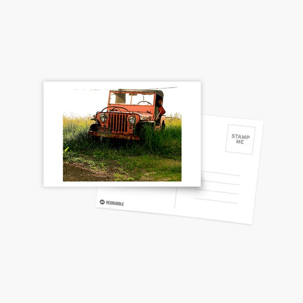 Auto Retirement Postcard