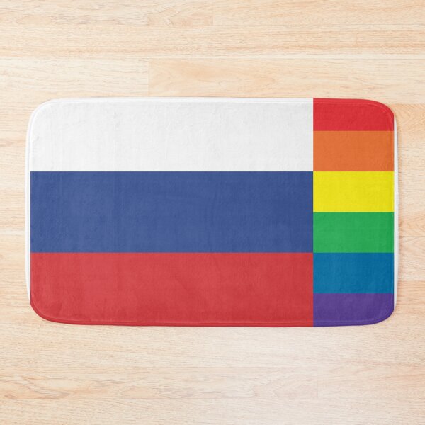 Item preview, Russia LGBT Pride Flag designed and sold by putaflagonit.