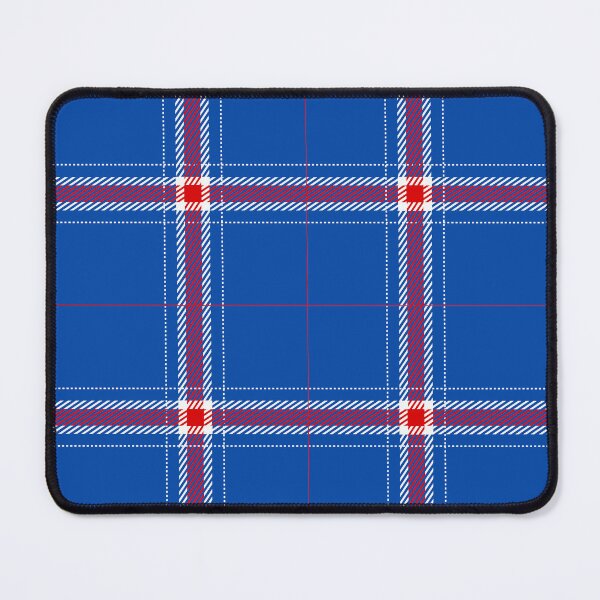 Item preview, Red White and Blue Gers Tartan designed and sold by sanfranglasgow.