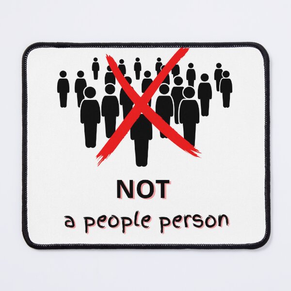 Item preview, Not A People Person designed and sold by Edenglow Prints & Peculiars.
