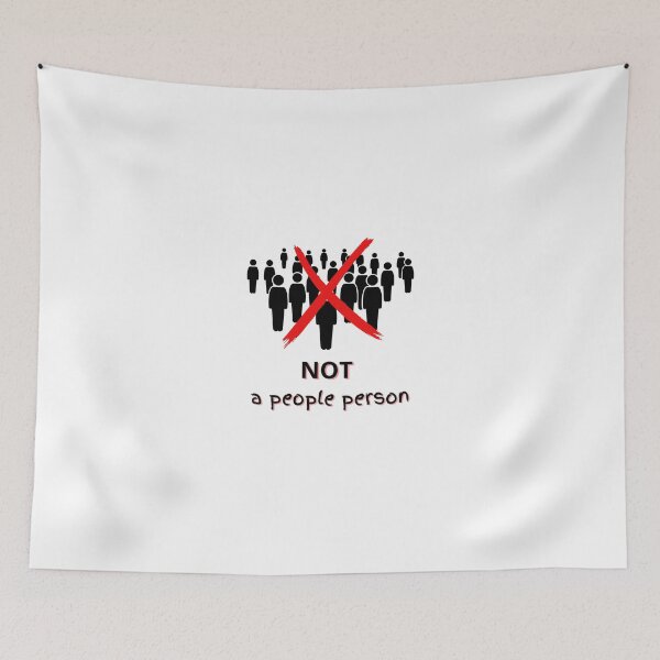 Item preview, Not A People Person designed and sold by Edenglow Prints & Peculiars.