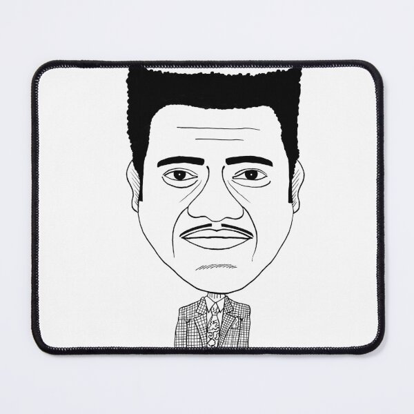 Item preview, Drawn portrait of Boogie King (Black & White version) designed and sold by Eric Sintès.