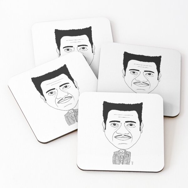 Item preview, Drawn portrait of Boogie King (Black & White version) designed and sold by Eric Sintès.