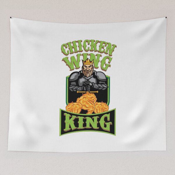 Item preview, Chicken Wing King | I love chicken wings gift for father gift for husband designed and sold by trendddy.