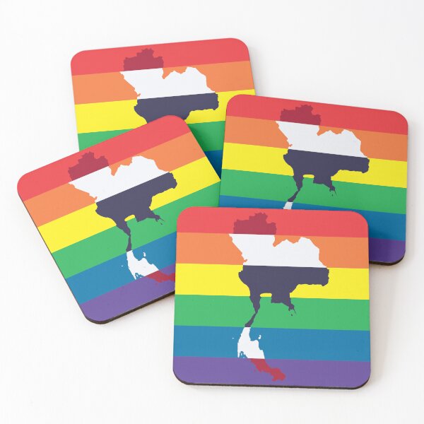 Item preview, Thailand LGBT Pride Flag designed and sold by putaflagonit.
