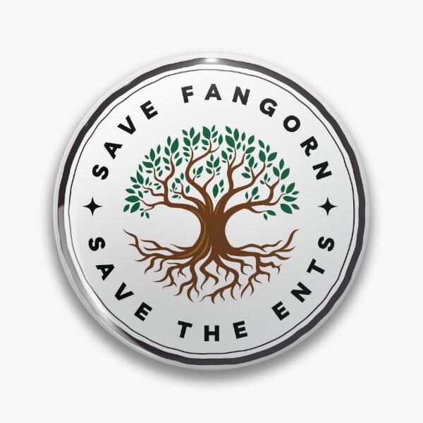 Item preview, Save Fangorn - Save the Ents - White - Fantasy designed and sold by Fenay Designs.